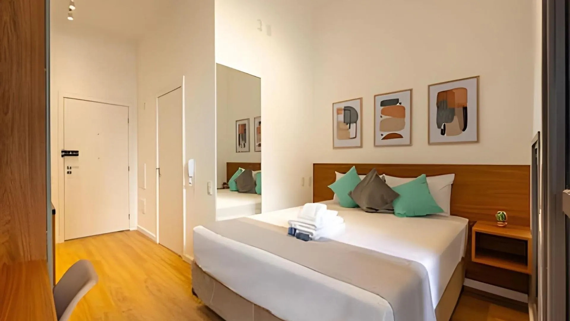 Apartamento Easy Star - Lindo Studio Ao Lado Da Estacao Brooklin - Qw01I São Paulo